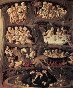 Last Judgement (detail 1) 1432 by Angelico Fra