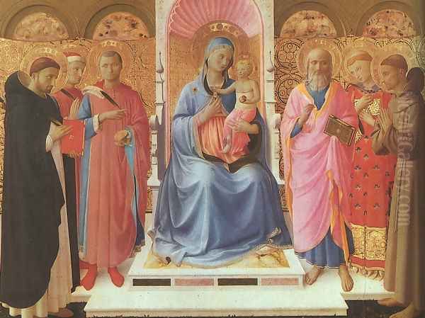 Annalena Altarpiece (Pala di Annalena) by Angelico Fra