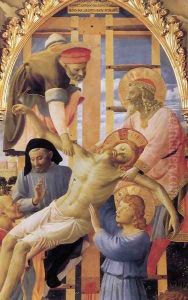 Deposition from the Cross (detail 2) 1437 by Angelico Fra