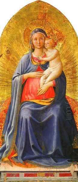 Madonna & Child, central panel of a missing polyptych, 1450 - view 1