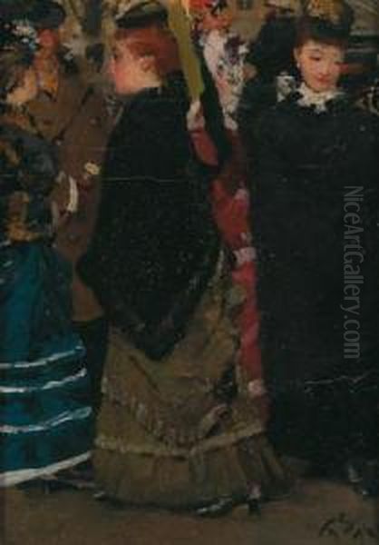 Elegant Ladies In Conversation - view 1