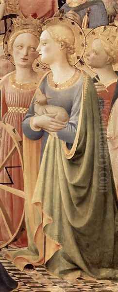 Coronation of the Virgin (detail 2) 1434 - view 1