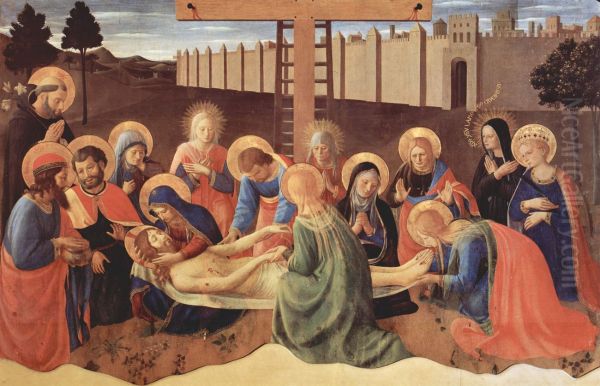 Lamentation over the Dead Christ, 1436 - view 1
