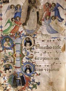 The Glorification of St Dominic 1430 by Angelico Fra