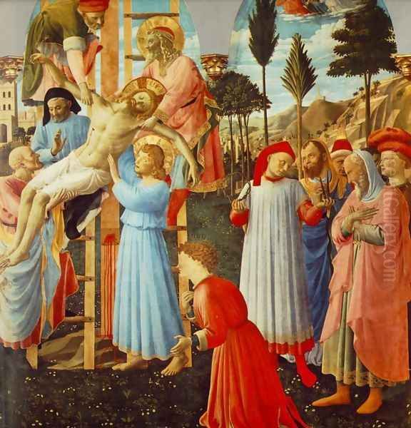 Deposition (Pala di Santa Trinita, detail) - view 1
