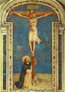Saint Dominic Adoring the Crucifixion