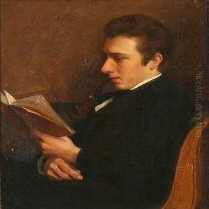 Portrait Of The Danish Painter Erik Henningsen