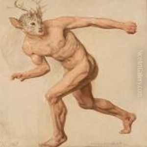 Man With A Deer's Head