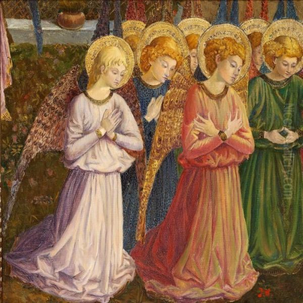Angels Praying - view 1