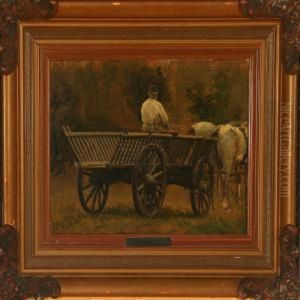 A Hay Carriage by Joakim Skovgaard