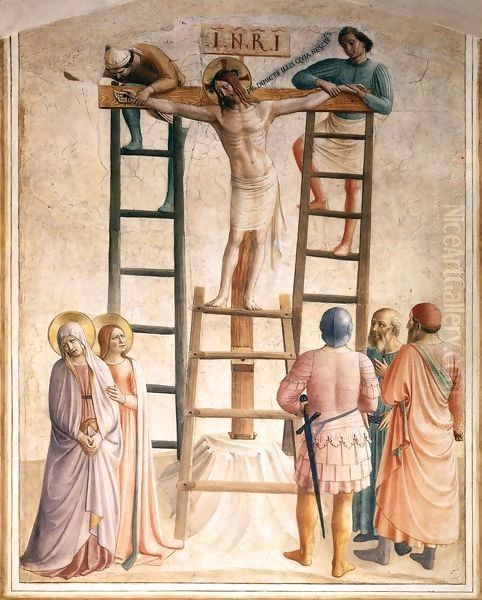 Christ Being Nailed to the Cross - view 1