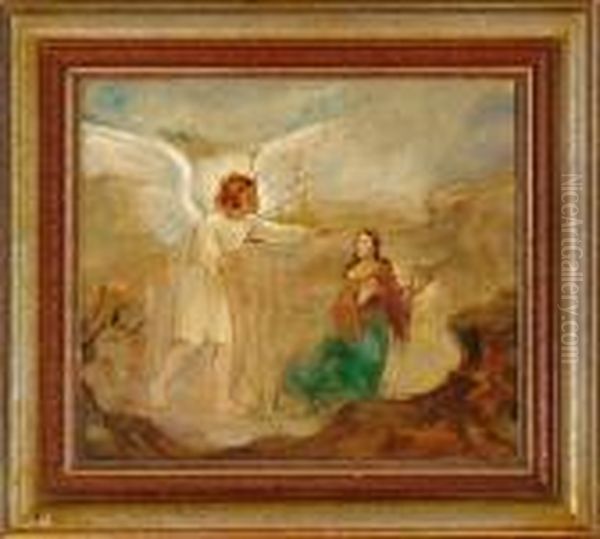The Annunciation Of The Virgin Mary by Joakim Skovgaard