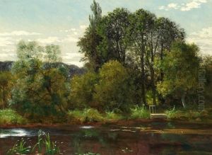 Sonderso At Vognserup, Danmark by Peter Christian T. Skovgaard