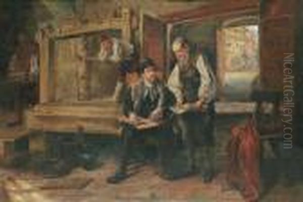 In Guttenberg's Printing Shop - view 1