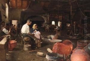 The Kettle-makers Lunch by Dome Skuteczky