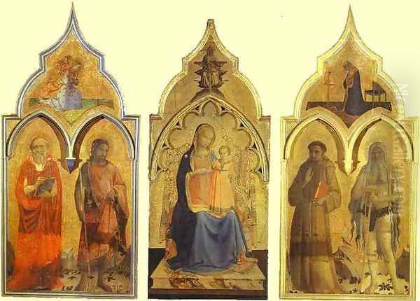Certosa del Galluzzo Triptych - view 1