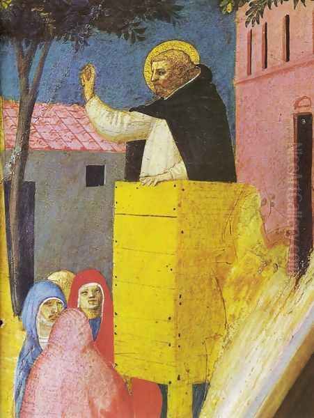 Triptych St. Peter Martyr (detail) - view 1
