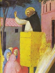 Triptych St. Peter Martyr (detail)