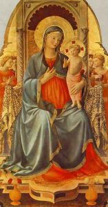 Madonna with the Child and Angels by Angelico Fra