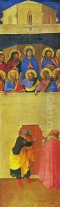Universal Judgement Triptych 1 by Angelico Fra