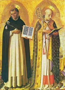 Triptych of Perugia. The Saints Sunday and Nicolas de Bari
