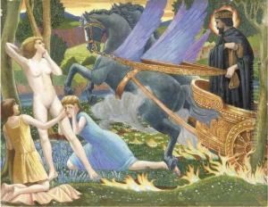 The Garden Of Enna by Bernard Sleigh