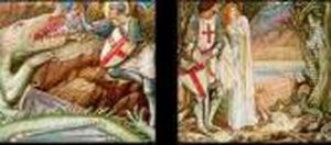 Legend Of Saint George And The Dragon by Bernard Sleigh