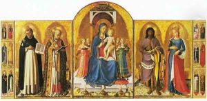 Triptych of Perugia by Angelico Fra