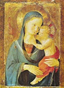 Virgin with the child by Angelico Fra