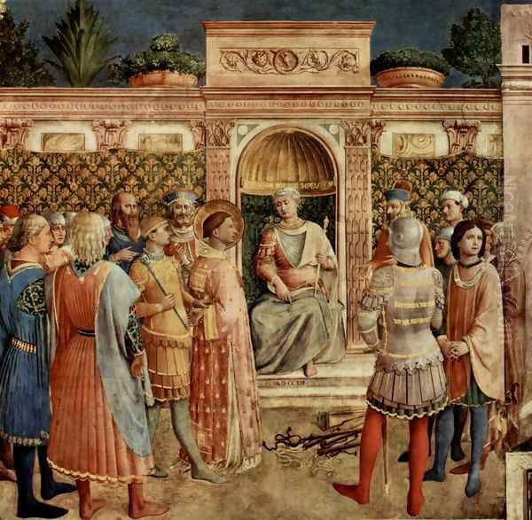St Lawrence on Trial - view 1