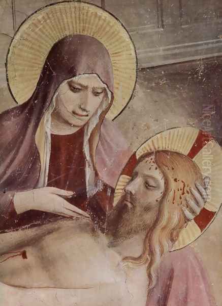 Burial of Christ, detail - view 1