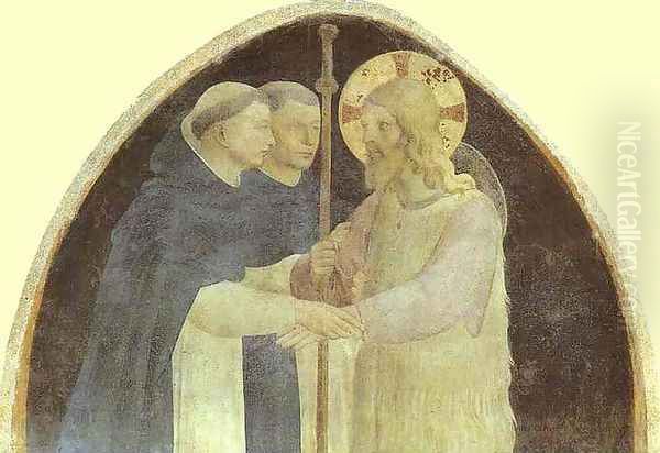 Christ as Pilgrim Received by Two Dominicans - view 1