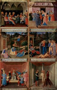 Paintings for the Armadio degli Argenti (detail lower center