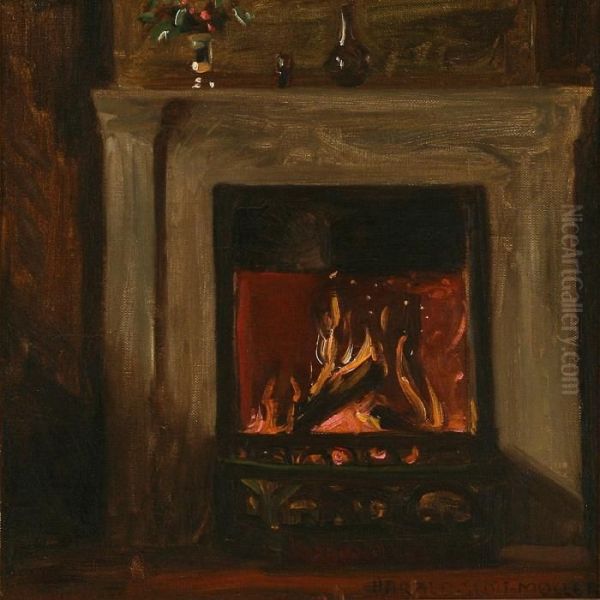 Interior With A Fireplace - view 1
