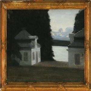 The Pavilions In Fredensborg Palace Garden, Denmark by Harald Slott-Moller