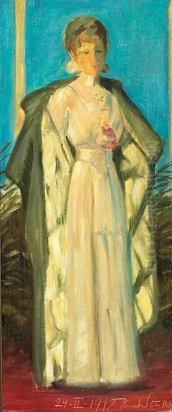 Portrait Of A Standing Woman - view 1
