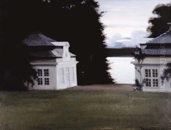 Eremitagepavillonerne I 
Fredensborg Slotshave (the Eremitage Pavilions In The Royal Gardens At 
Fredensborg) - view 1