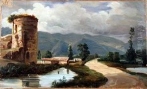 Torre Di Cicerone Presso L'isola Di Sora by Gabriele Smargiassi