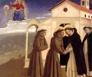 Meeting of St Francis and St Dominic
