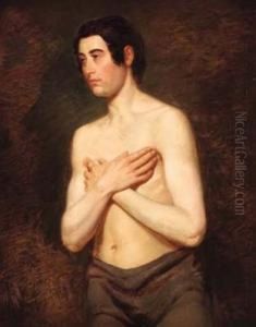 Studio Di Nudo Maschile by Gabriele Smargiassi