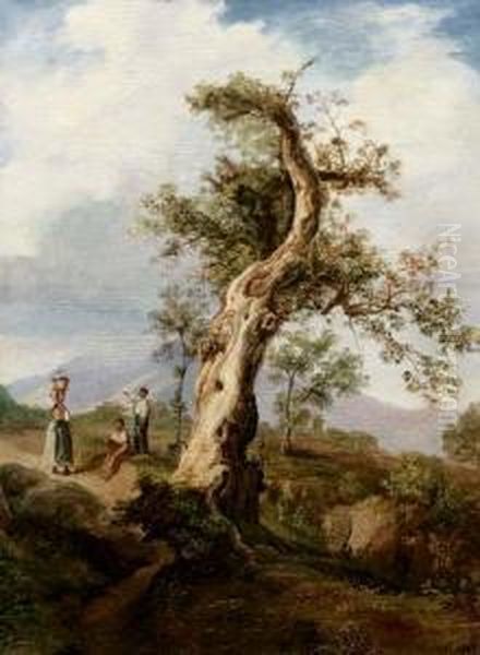 Paesaggio Con Figure - view 1