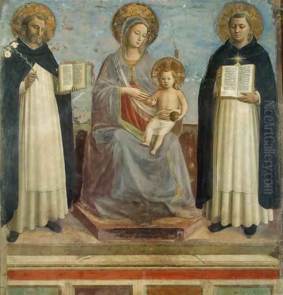 Virgin and Child with Sts Dominic and Thomas Aquinas - view 1