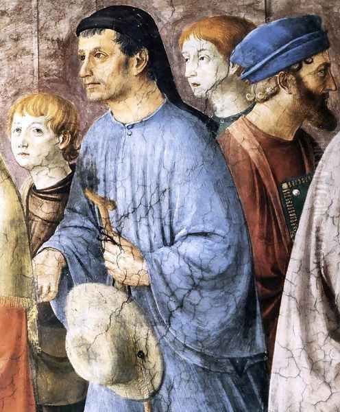 St Stephen Distributing Alms (detail) - view 1