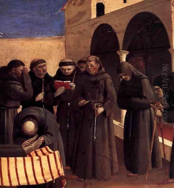 The Lamentation over St Francis (detail) 2 - view 1