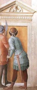 St Lawrence Receives the Treasures of the Church (detail) 2 by Angelico Fra