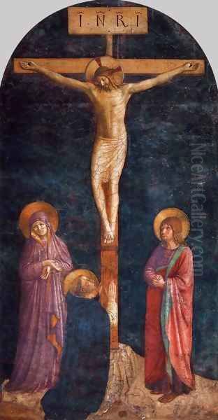 Crucifixion with St Dominic - view 1