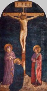 Crucifixion with St Dominic