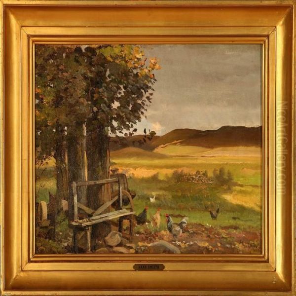 Landscape With Hen - view 1