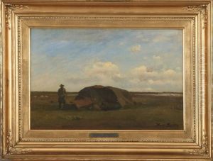 Man On The Heath by Hans Ludvig Smidth