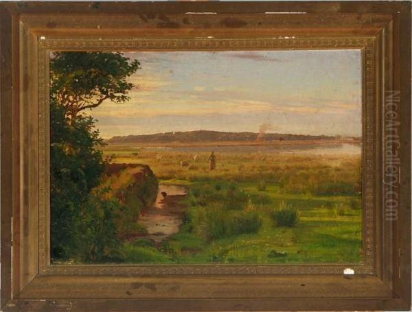 A Danish Inlet Scenery, Summer - view 1